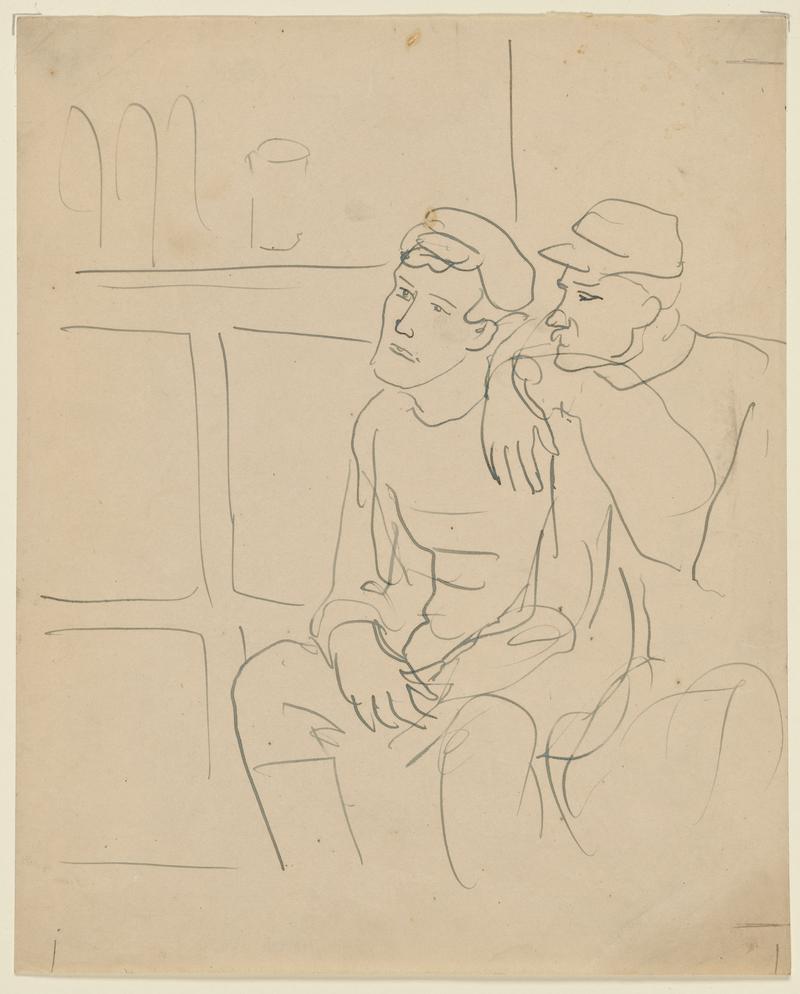 Two Men in a Bar