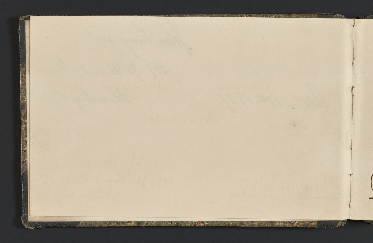 Sketchbook: Morian & Talbergian Scraps 1837