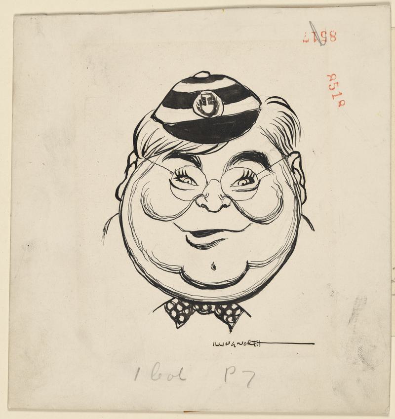 Aneurin Bevan (1897-1960) as Tweedle Dee