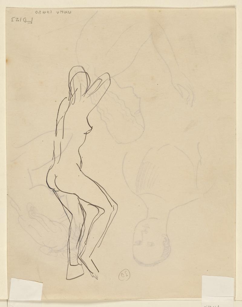Studies of Two Women and a Man