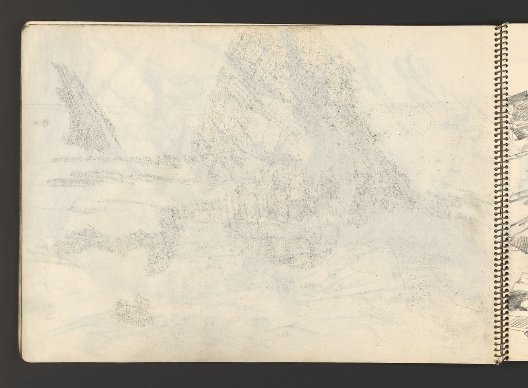 Sketchbook: Renney Slip & Deer Park, Albion Bay, West Hook hedge, Preseli Hills, Rookery, Felixstowe