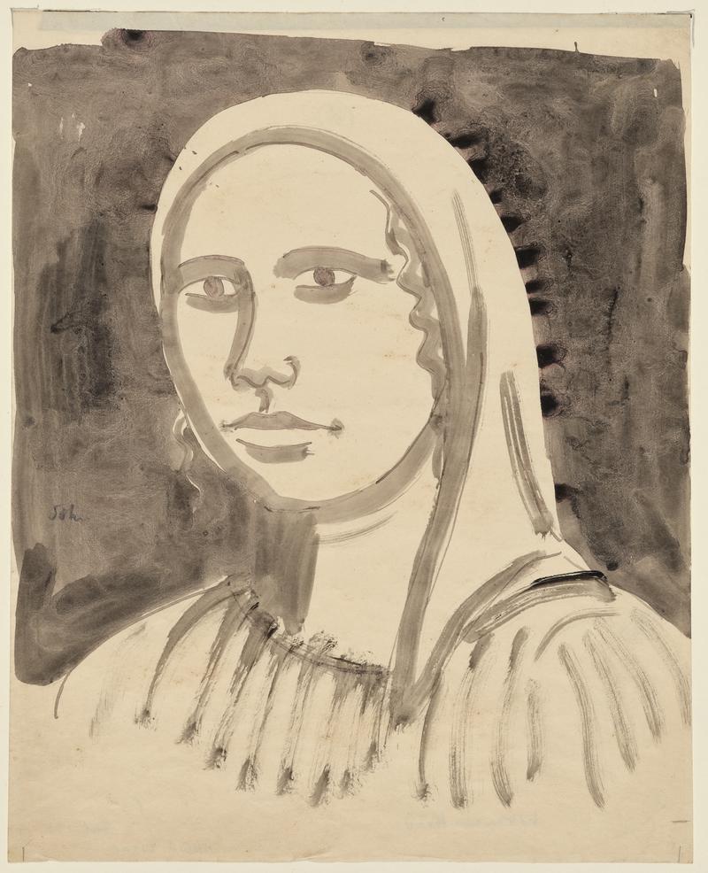 Head and Shoulders of a Woman