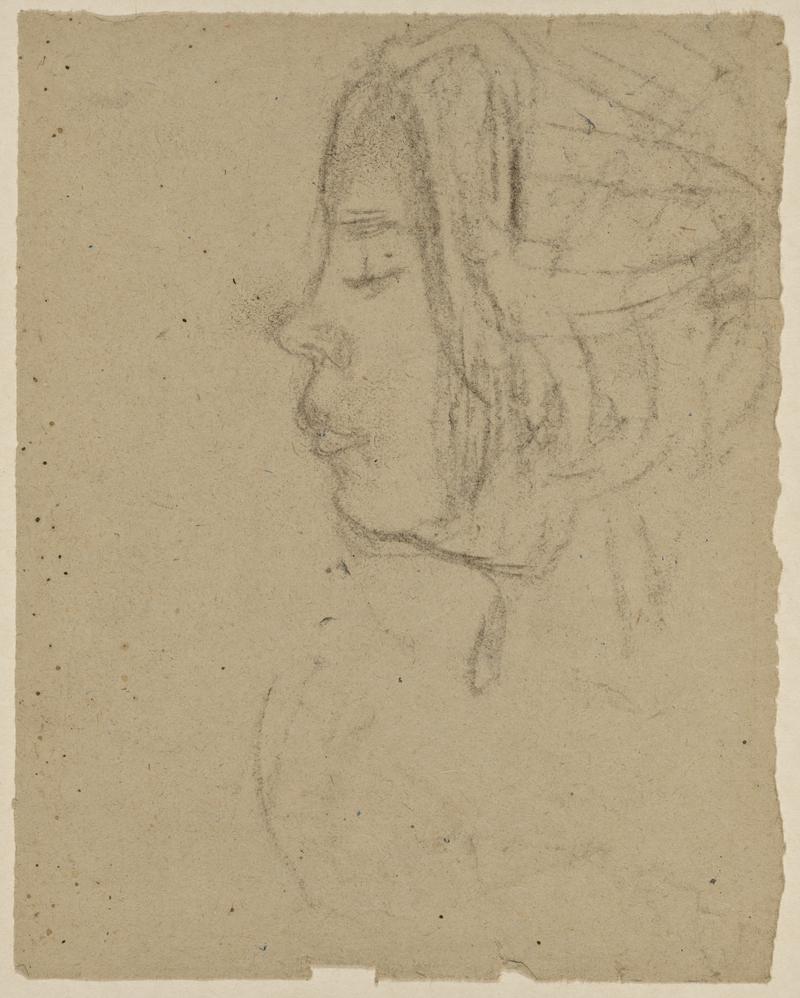 Study of Woman's Head