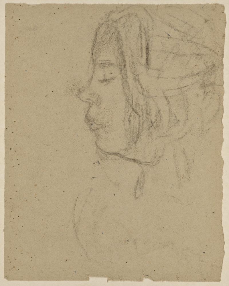 Study of Woman's Head