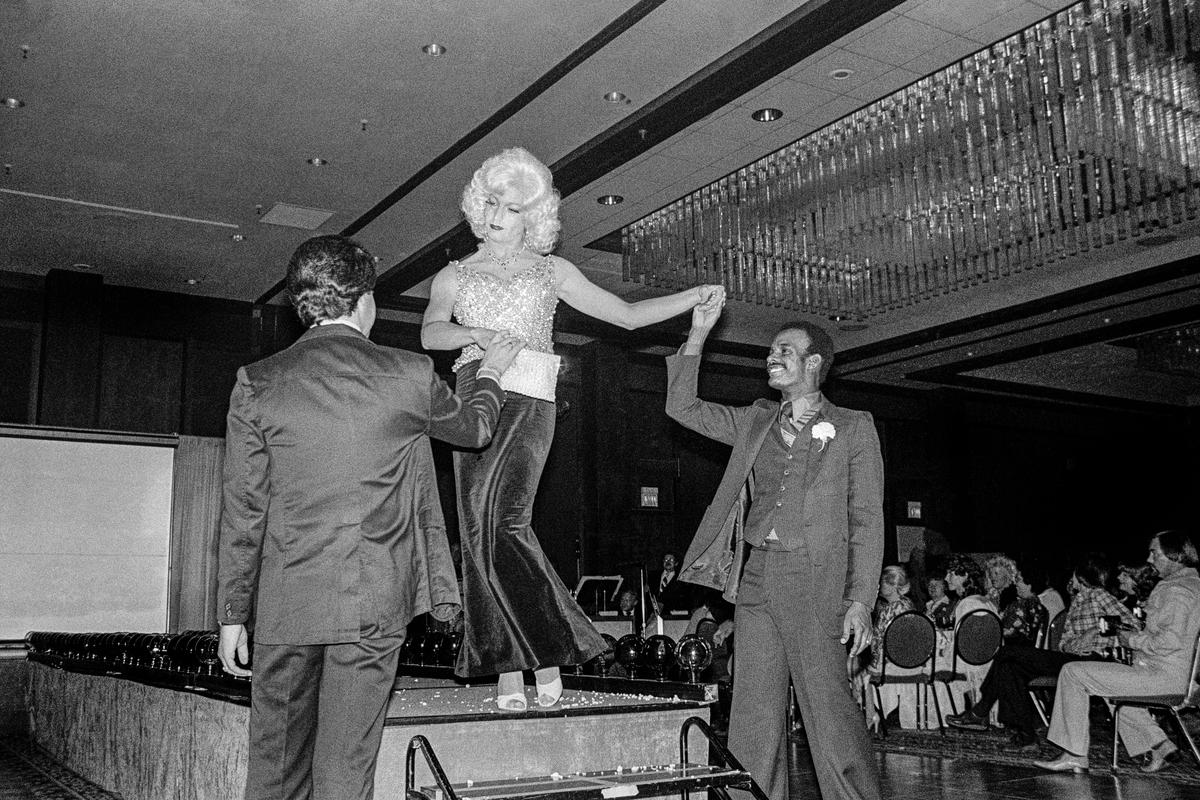 USA. ARIZONA. Phoenix. Miss Gay Ball competition, Registry Resort. 1979.