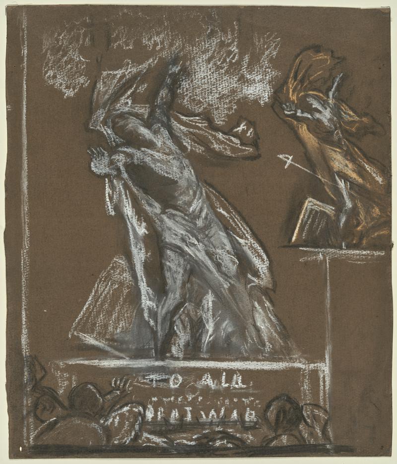 Figure Study for a War Memorial