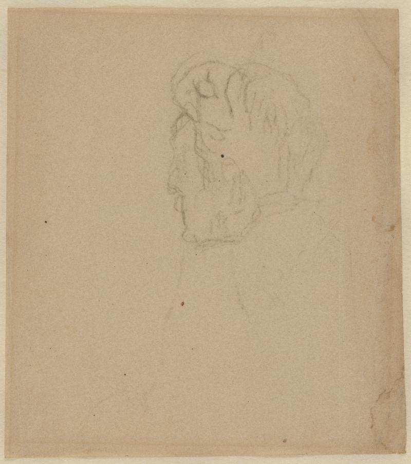 A man's head