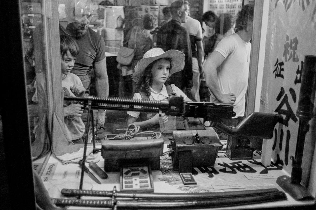 GB. WALES. Carmarthen. In the castle military museum. 1973.