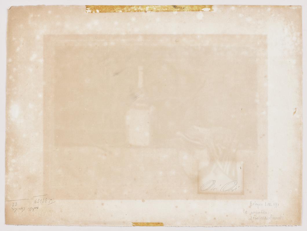 Natura morta con il panneggio a sinistra (Still life with drapery on the left)