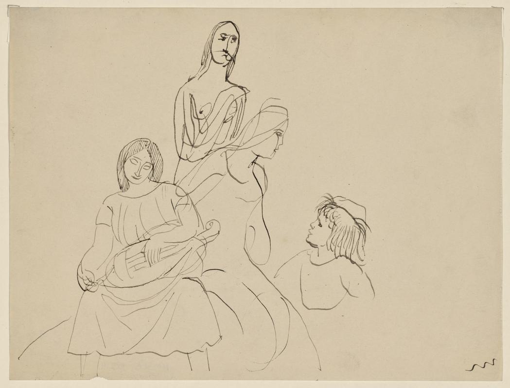 Three Women and a Boy