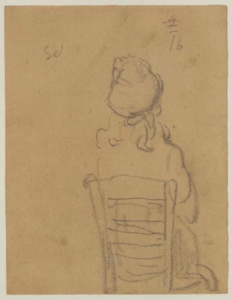 Young Girl in Church