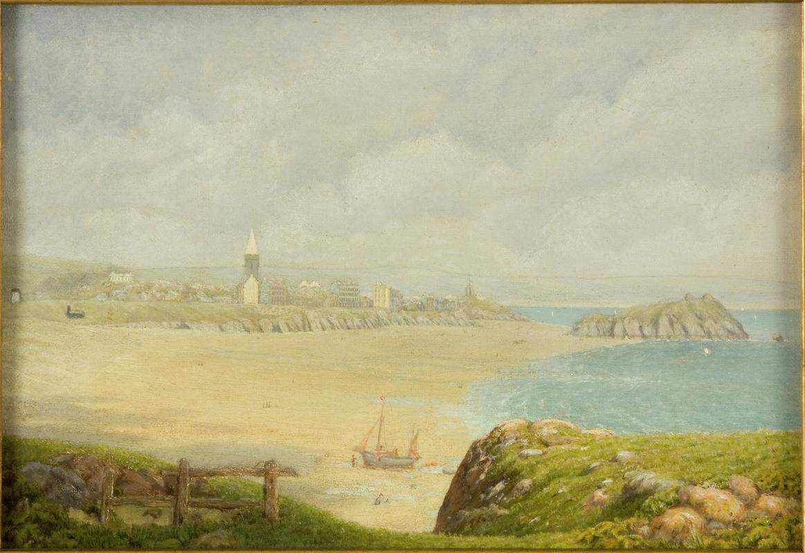 Tenby, the beach