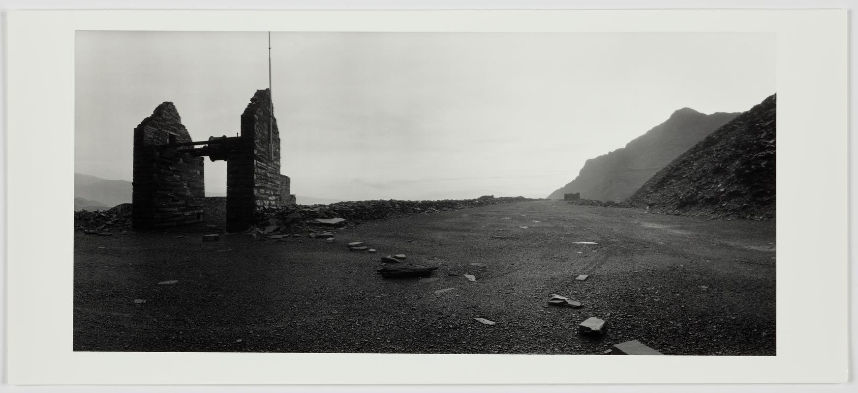 Stones, Slate, Abandoned Building. Blaenau Ffestiniog 1976/7