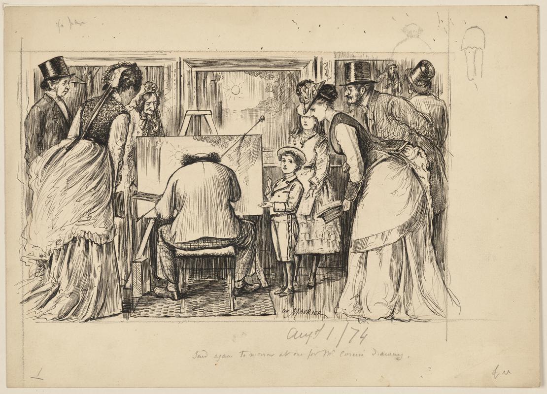 An Artist Copying