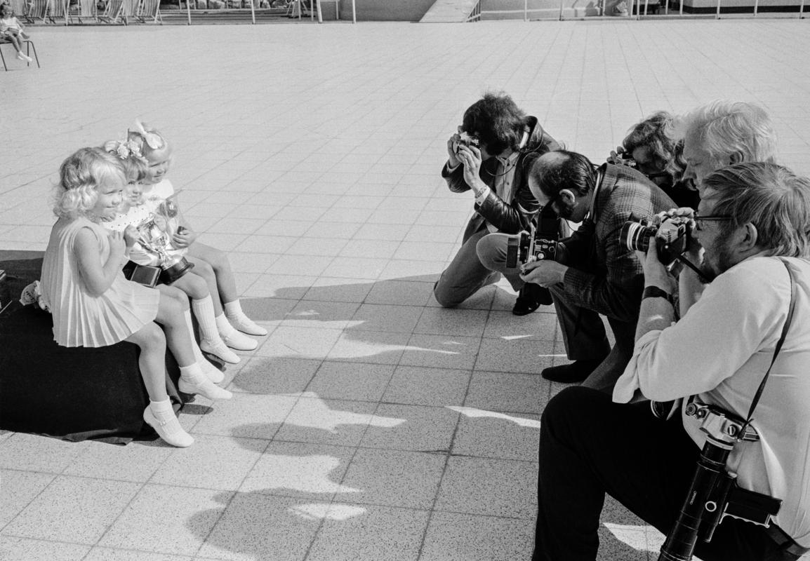 GB. WALES. Rhyl. 1st, 2nd and 3rd in the Miss Rosebud of Rhyl competition. 1972.