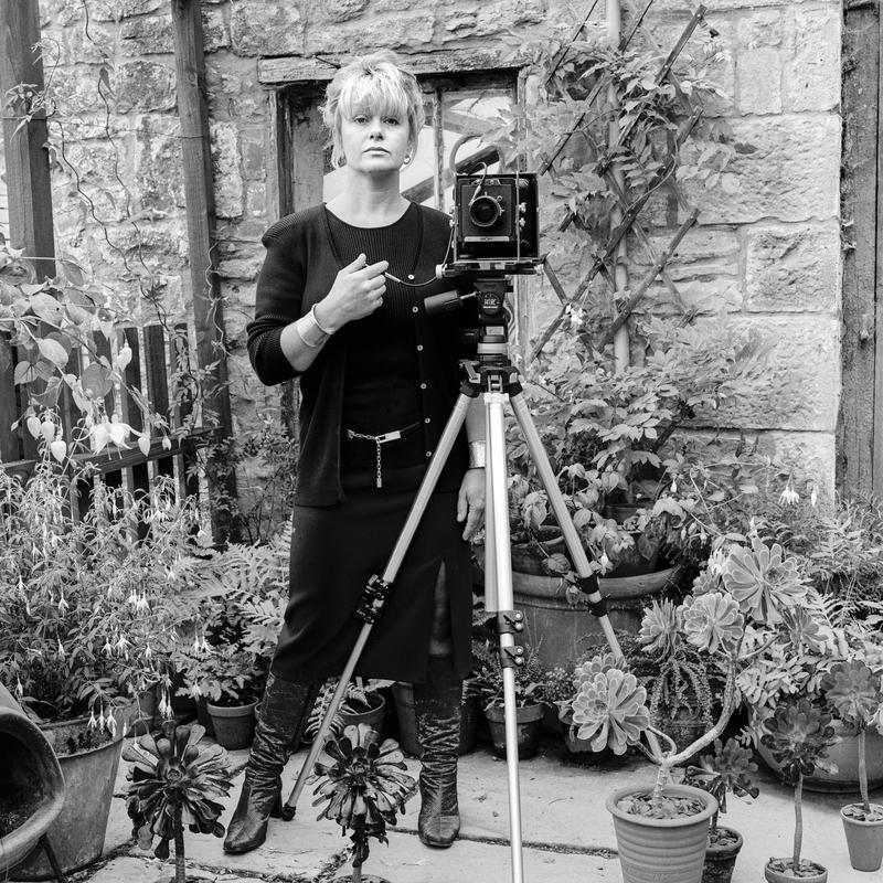 Sue Packer. Photo shot: Tintern 17th September 2002. Place and date of birth: Swindon 1954. Main occupation: Photographer. First language: English. Other languages: None. Lived in Wales: Always.