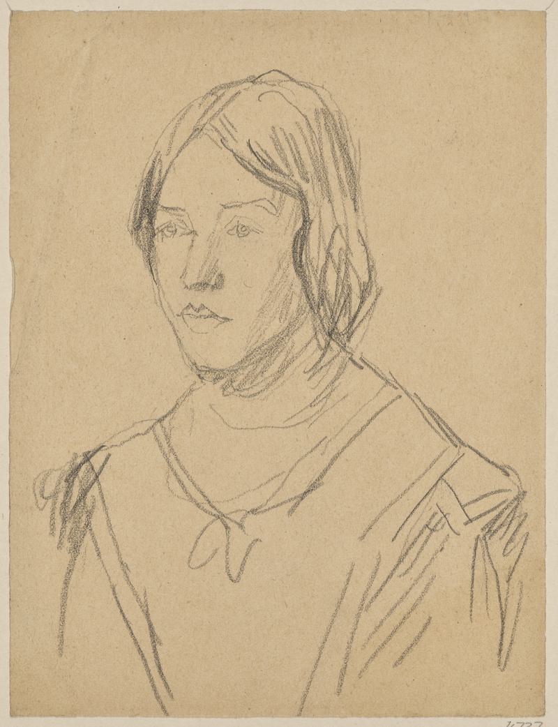 Girl's head and shoulders