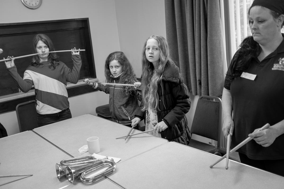 GB. WALES. Tintern. Church Lads' and Girls' Brigade. 2014.