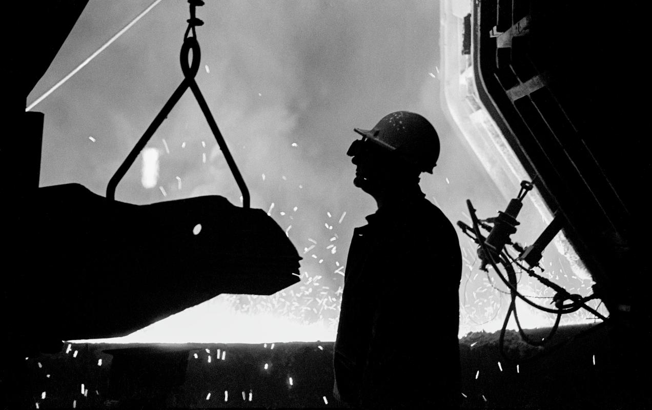 GB. WALES. Shotton. Shotton Steel. August 1978.