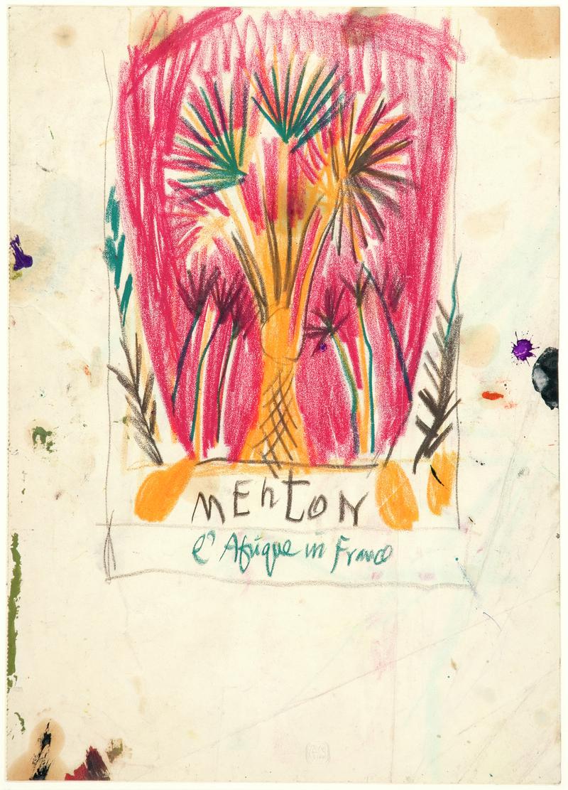 Design for Menton Biennale poster