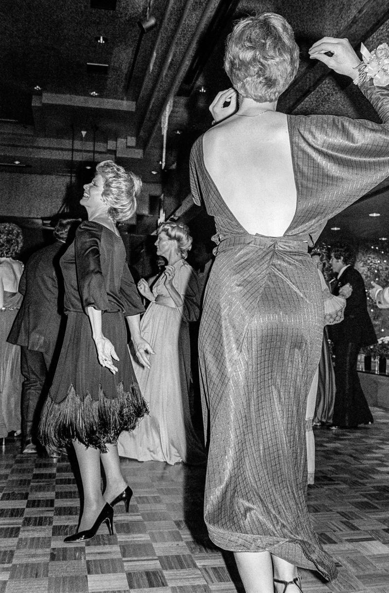 USA. ARIZONA. Dancing at the 'Fiesta Bowl Queen' Ball. The ball in celebration of the Fiesta Bowl football game being held at Tempe Stadium. 1979.