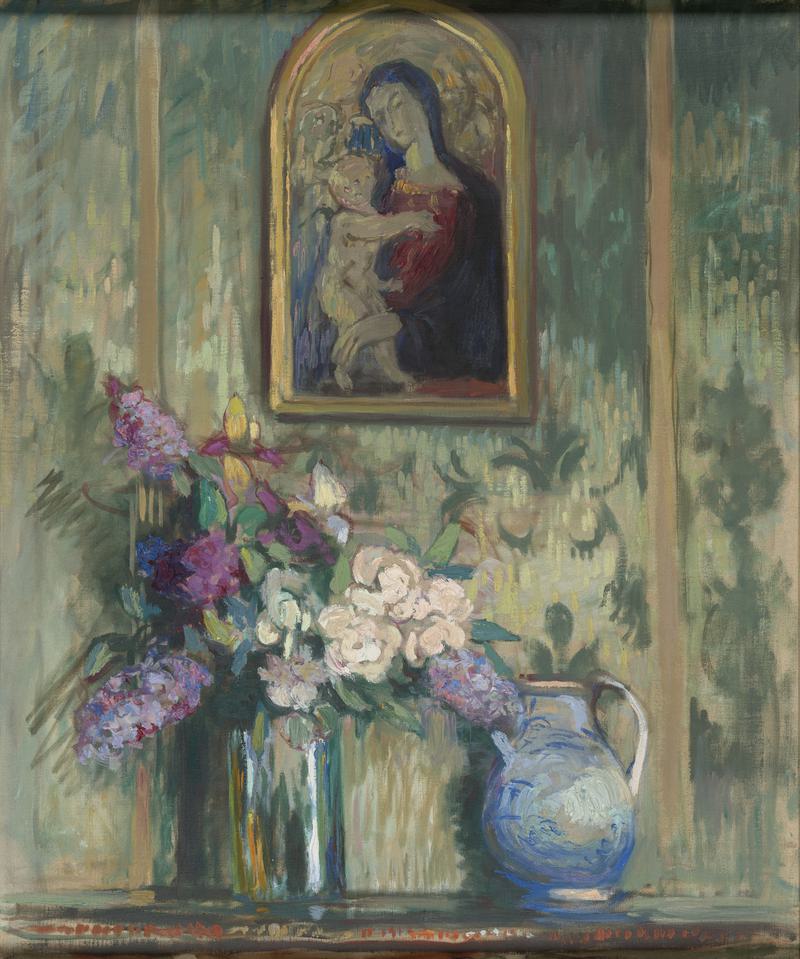 Interior with Still Life and Picture of the Madonna and Child