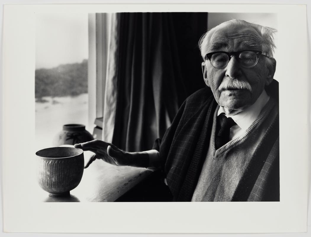 Bernard Leach, St. Ives, November 1976