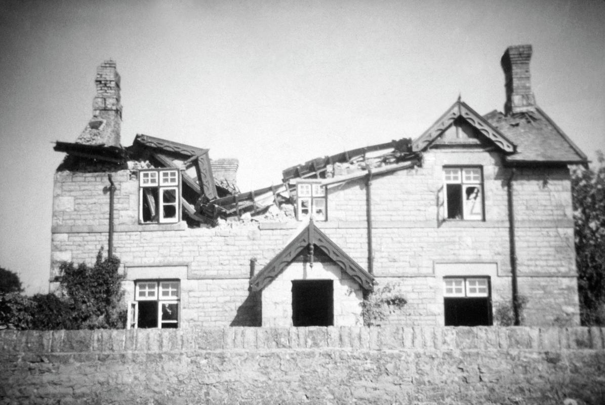 Bombed Masonic Hall, Swansea