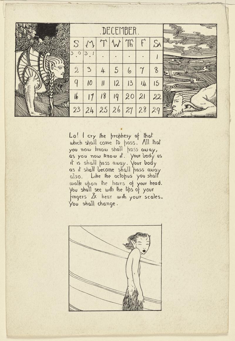 Calendar for December 1917