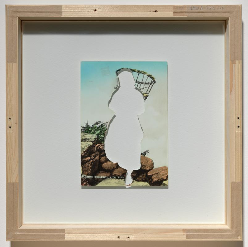 Postcard series III - Figures in a landscape