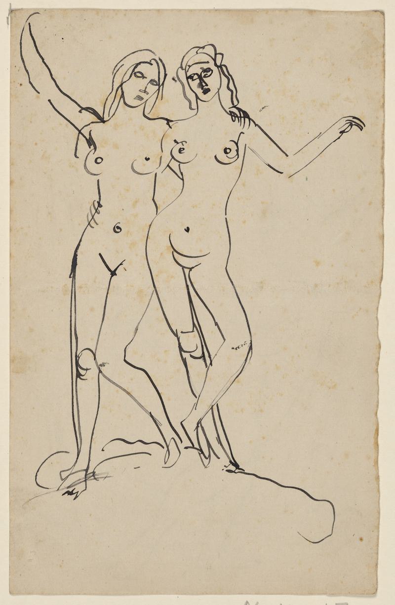 Two Standing Women