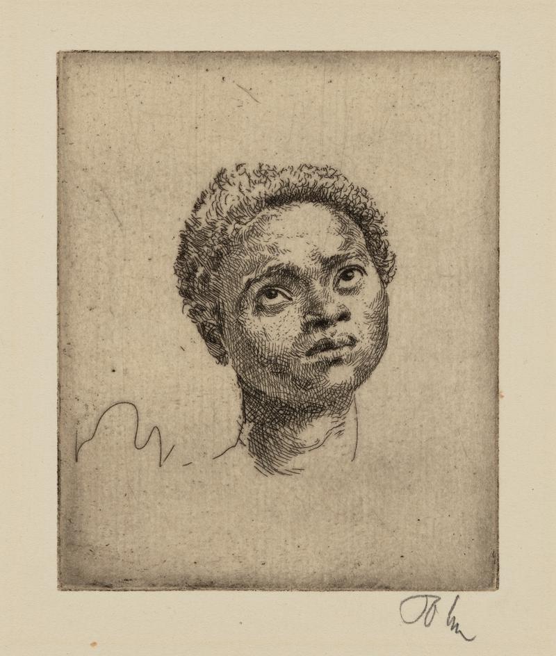 Head of a Black Woman