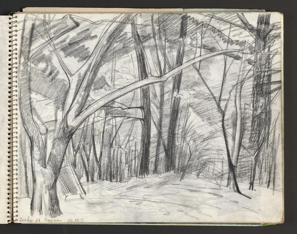 Sketchbook: Arthur Giardelli; Skomer; New England in United States - Hanover, Lebanon, Enfield, Norwich & Rockland; Skomer, Neyland, Renney Slip, Green Slade, Druidstone