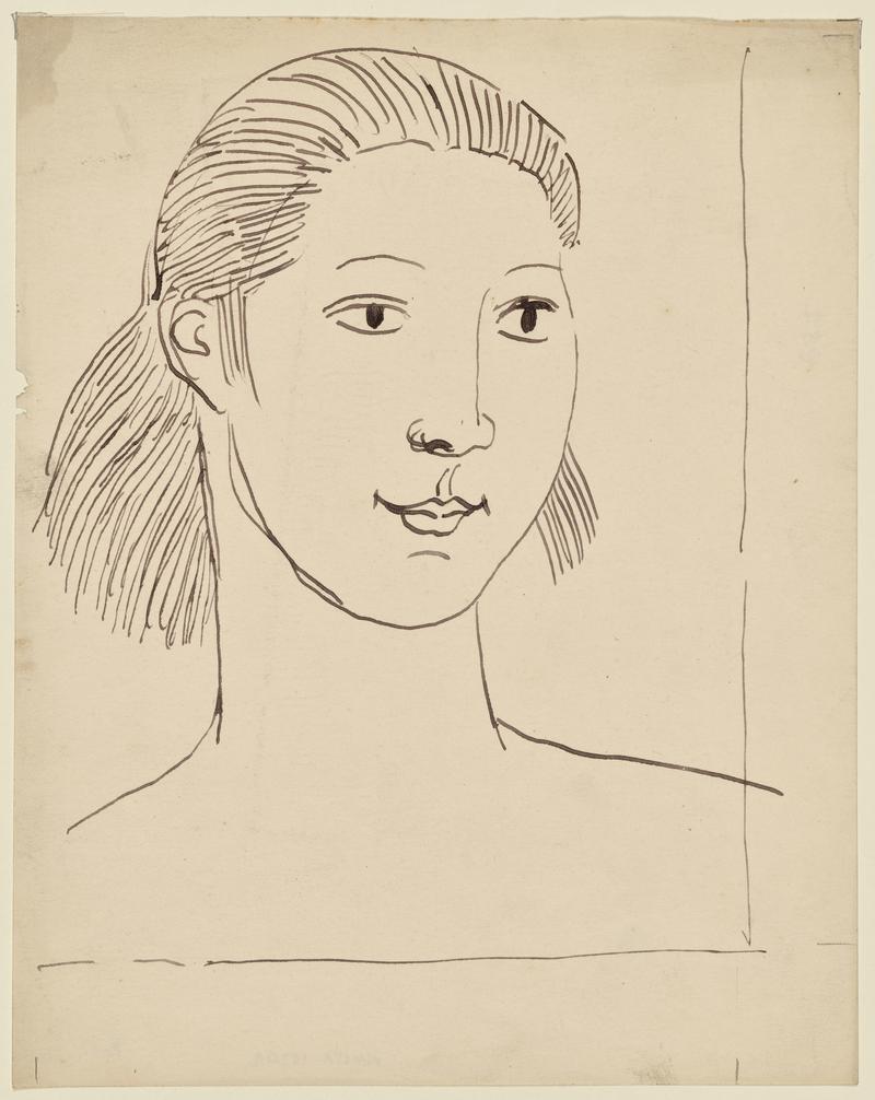 Head of a Young Woman