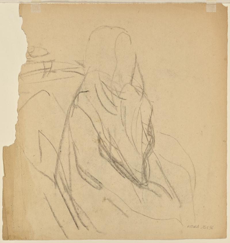 Study of a seated girl