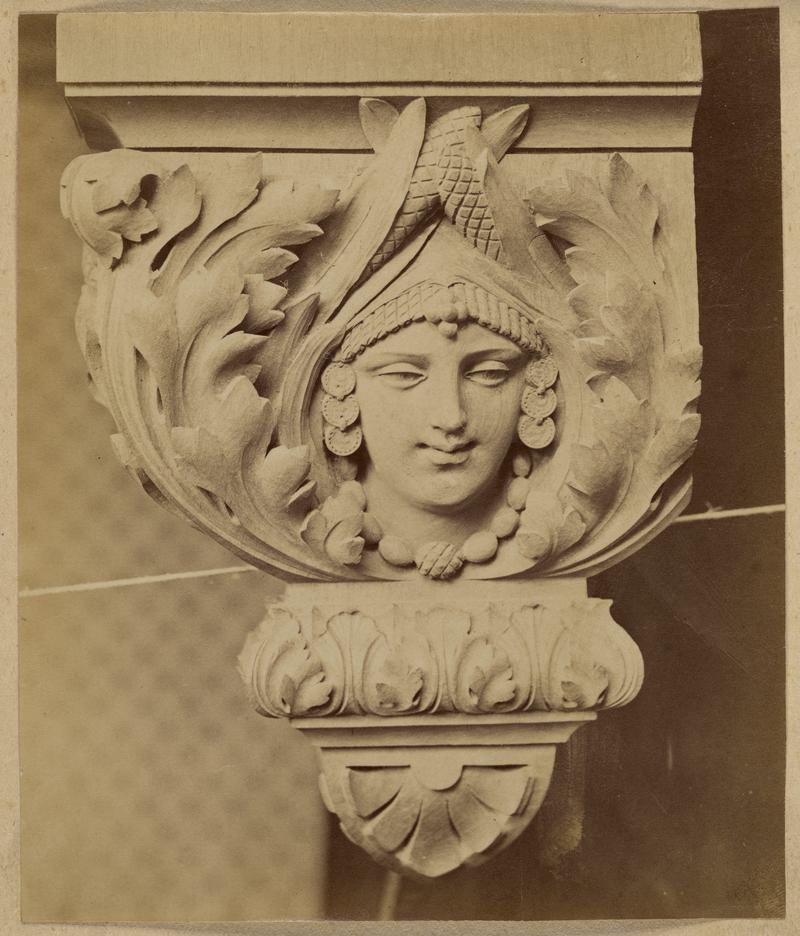 Woodcarving: Staircase panel for Lord Bute