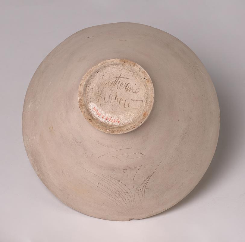 Vessel with Incised Birds and Stars