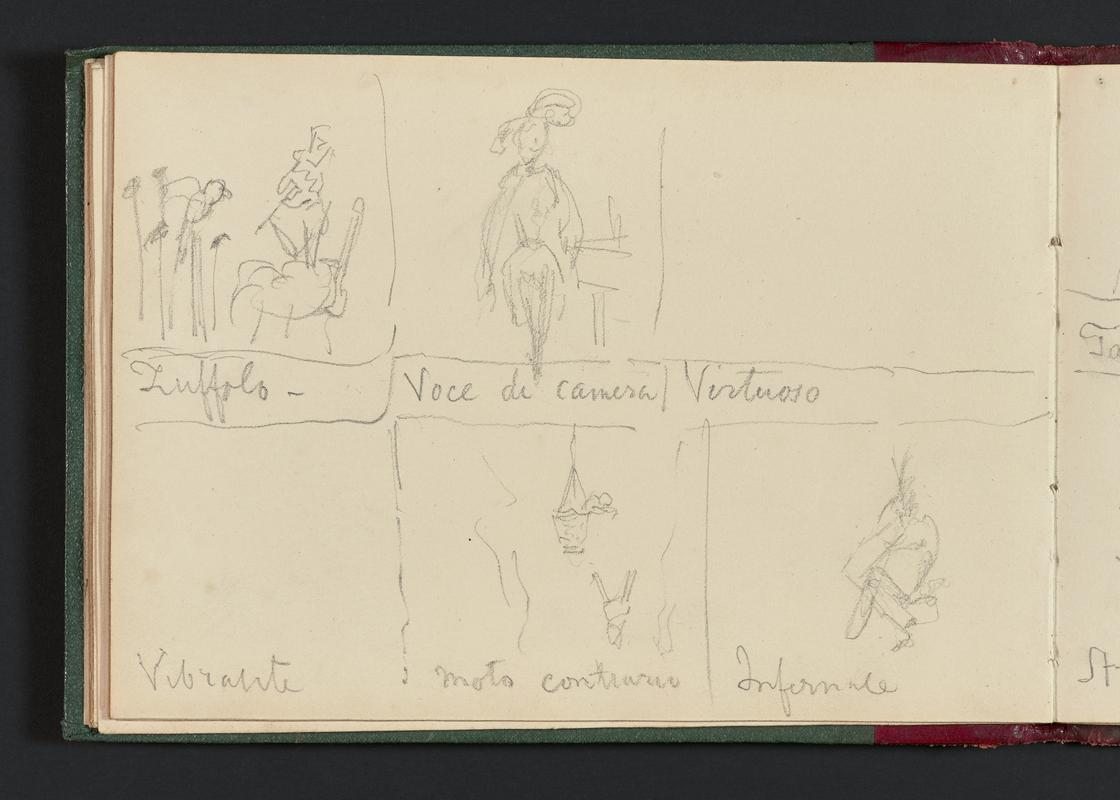 Sketchbook: Scraps and sketches - 1840