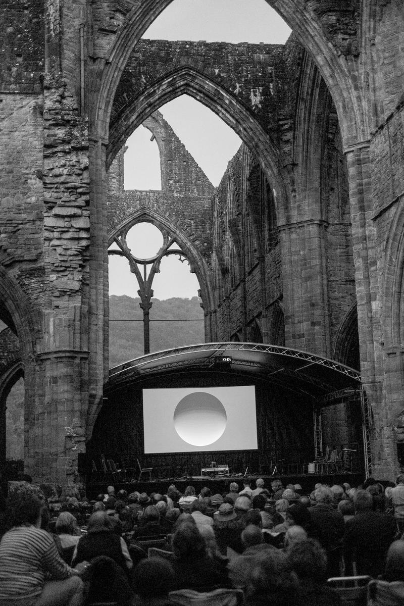 GB. WALES. Tintern. Sacred Site and Sound Festival. Tintern Abbey. 2014.