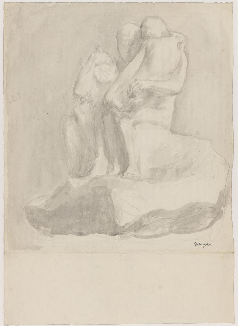 Study for Rodin's 'Death of Alcestis'