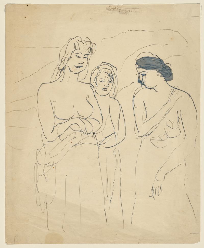 Three Standing Women