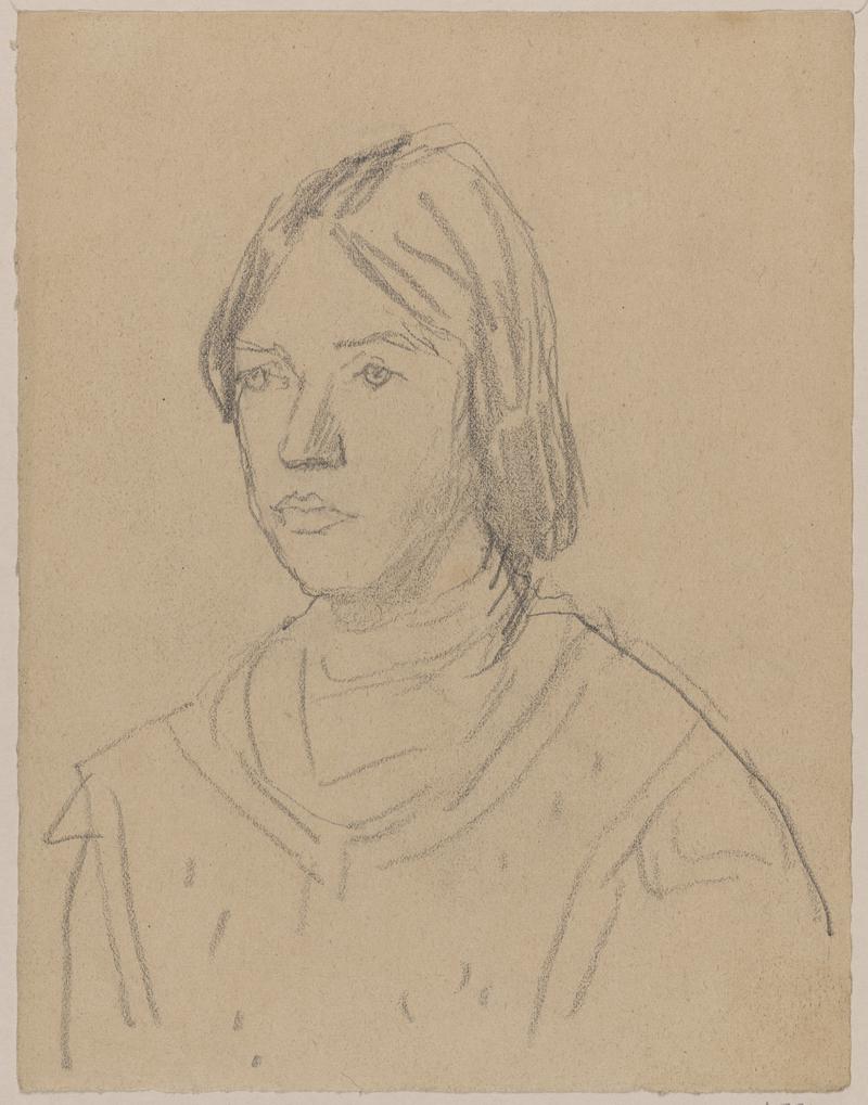 Girl's head and shoulders