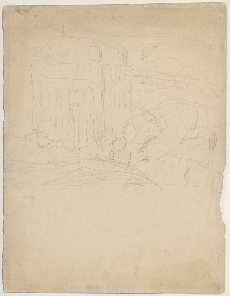 House amongst trees