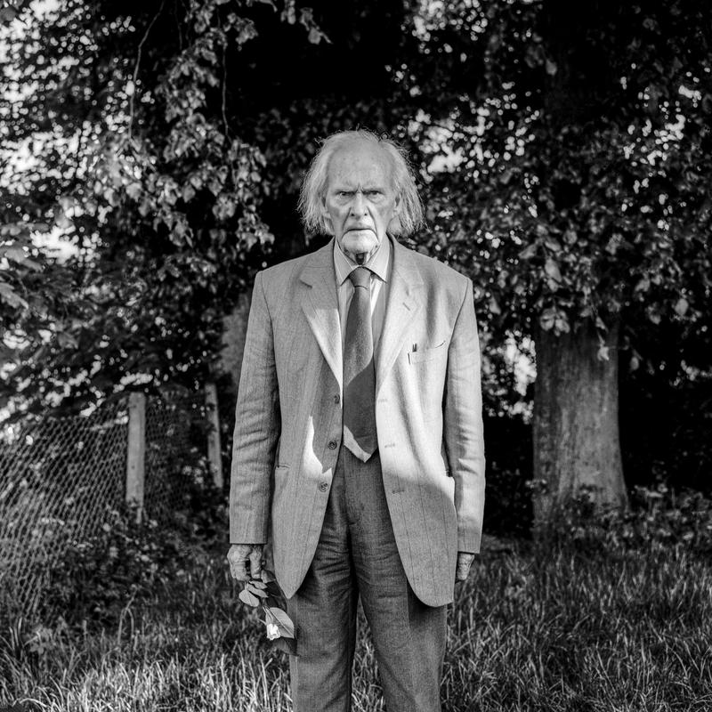 R.S. Thomas. Photo shot: Hay-on-Wye, 29th May 1997. Place of Birth: Cardiff. Main Occupation: Priest and poet. First Language: Welsh. Other languages: Welsh. Lived in Wales: Always (Died 2001)