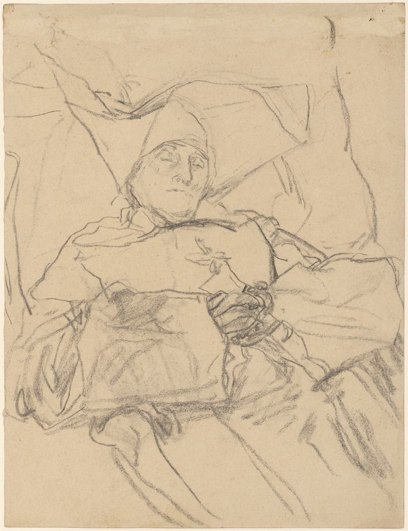The dying nun