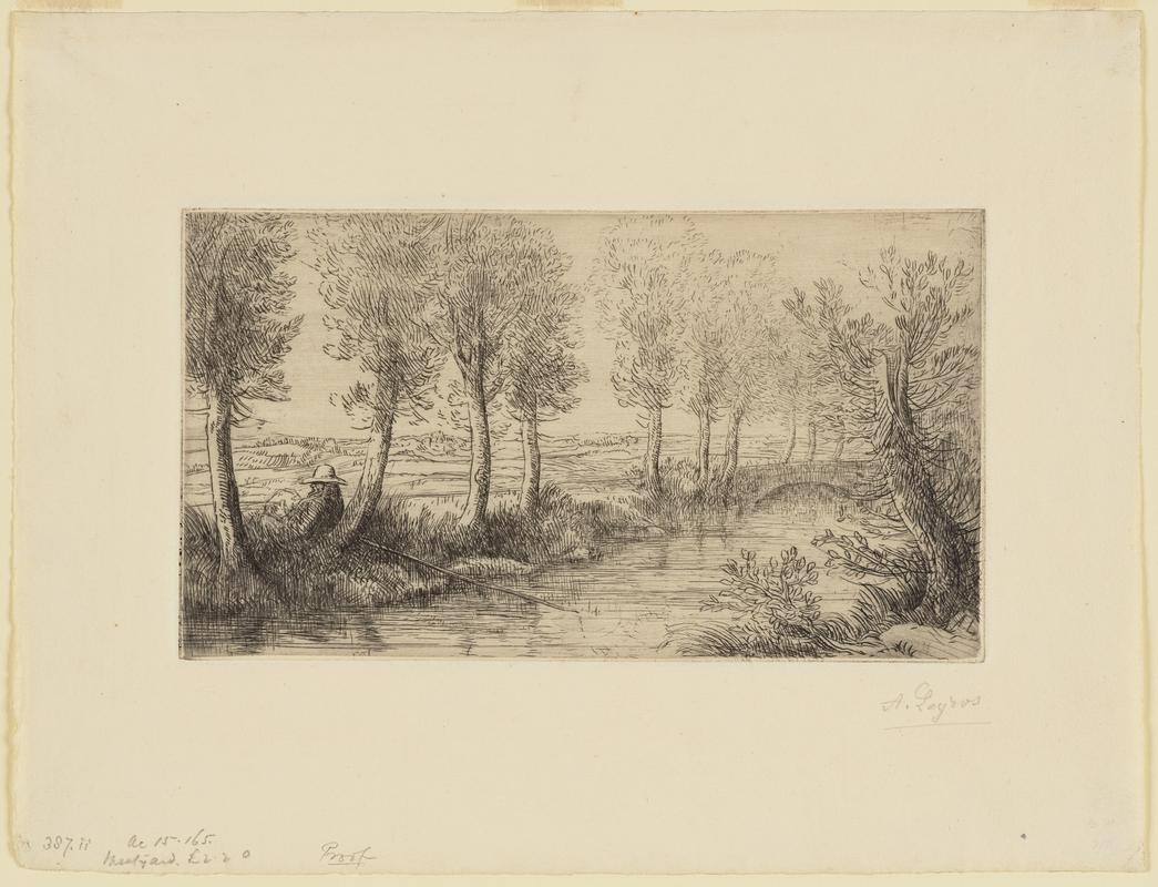 Fishermen at a Stream