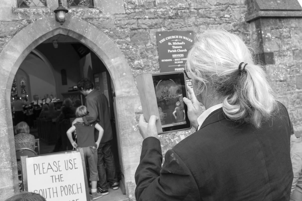 GB. WALES. Tintern. St Michael's Church. Sacred Site and Sound festival. 2014