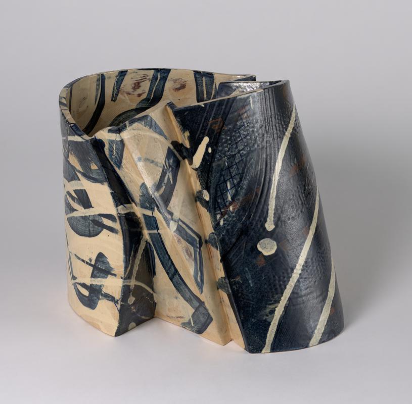 Small Blue and White Pot