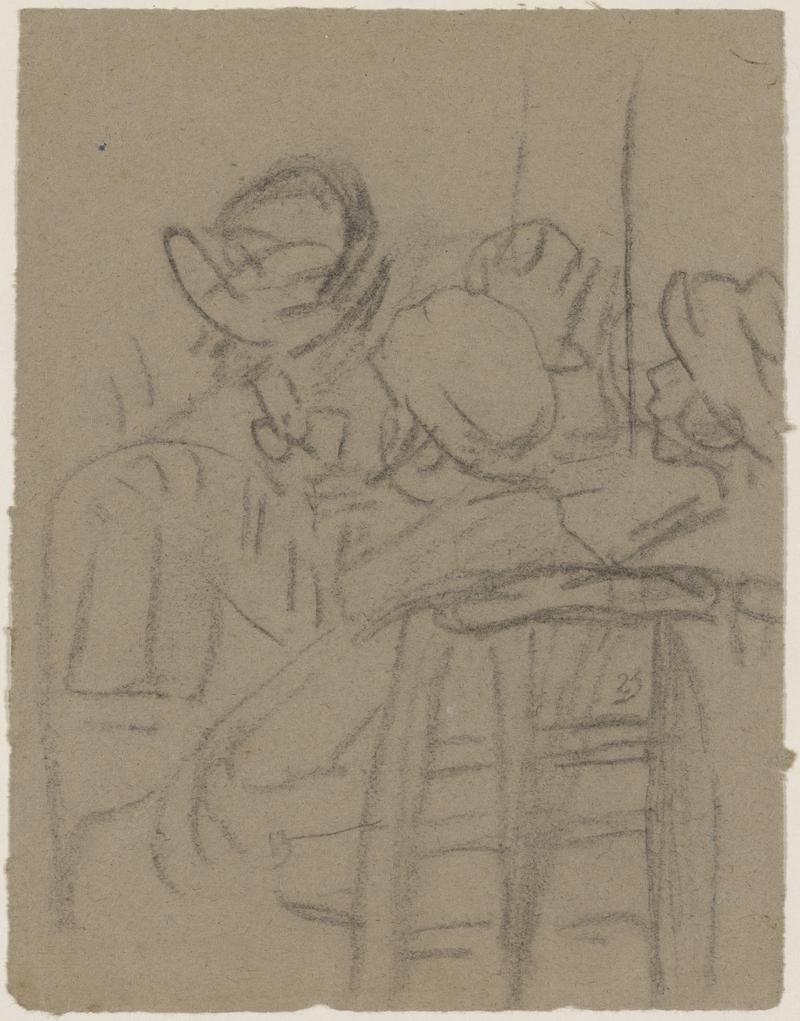 Figures in church