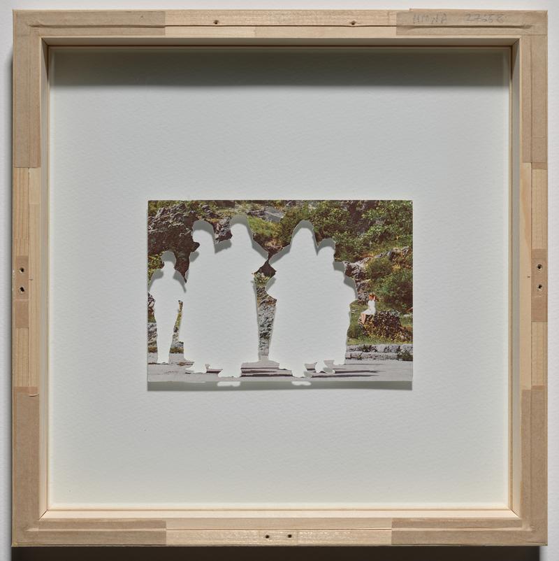 Postcard series III - Figures in a landscape